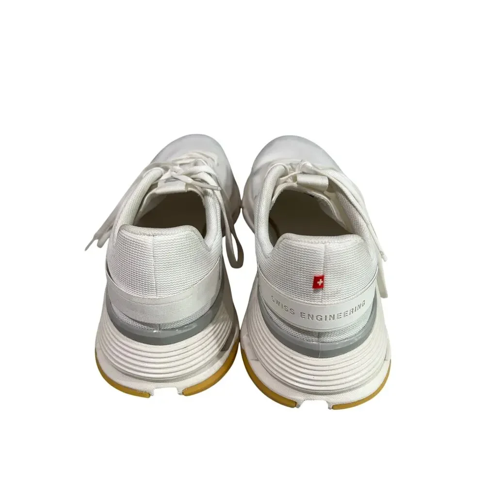 On Cloudnova Form 2 Men’s Size 10 White Ivory CloudTec Sneakers 3ME30150924